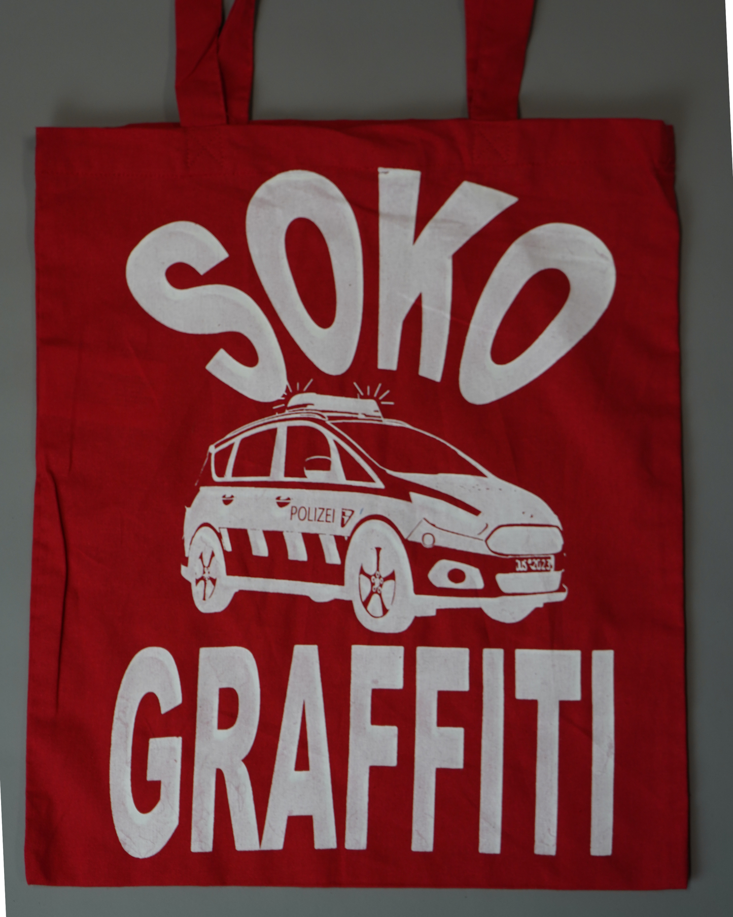 Beutel "Soko Graffiti" - Rot