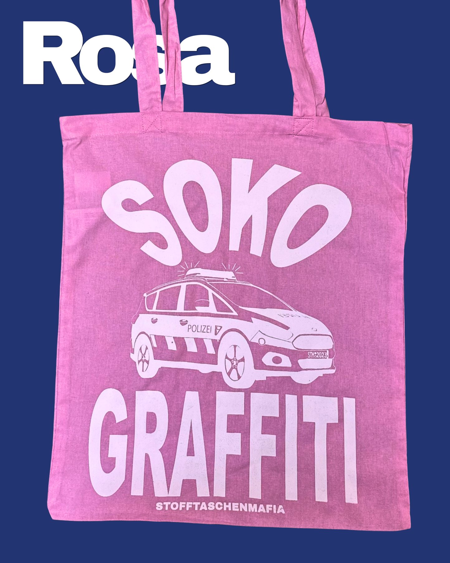 Beutel "Soko Graffiti" - Rosa