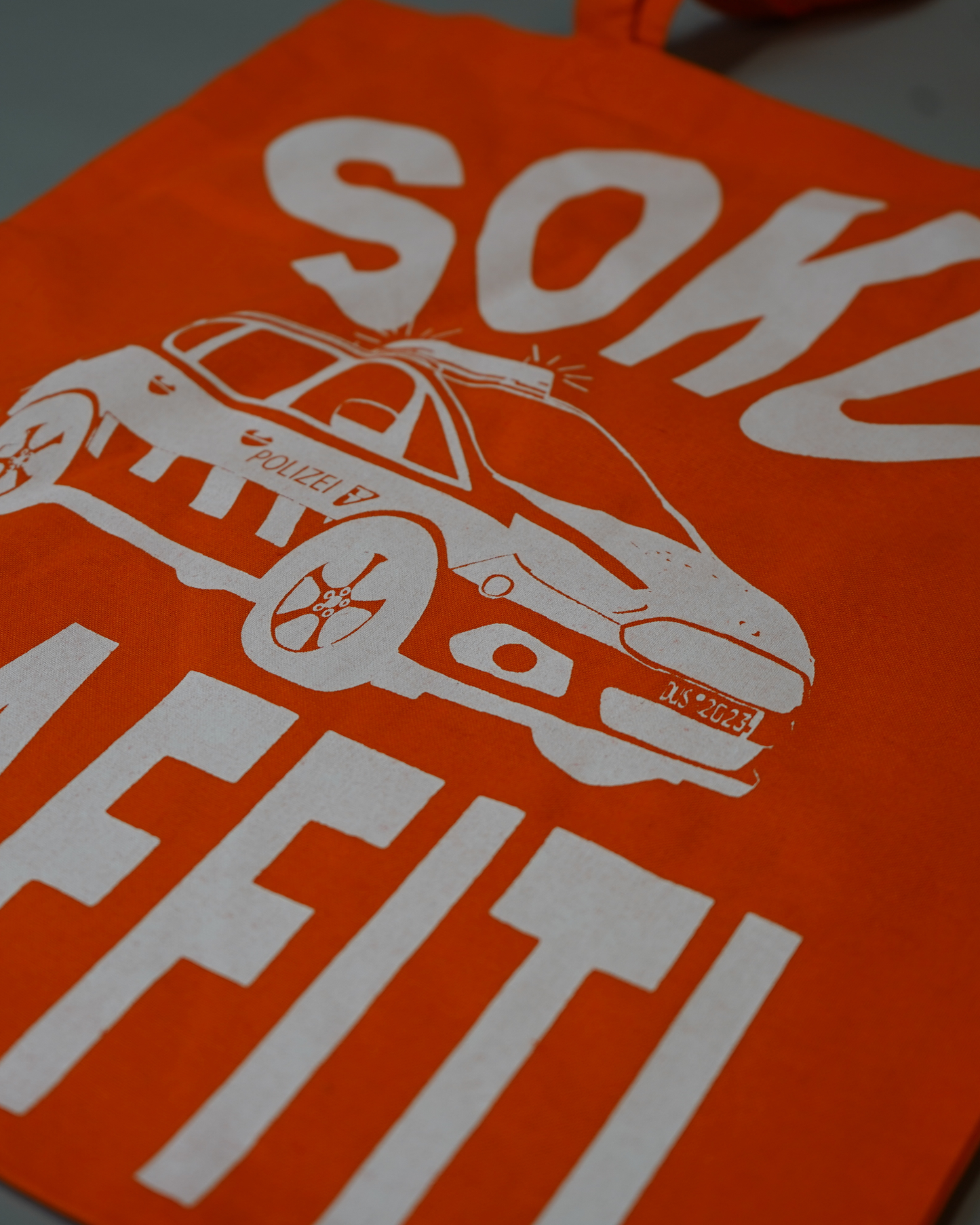 Beutel "Soko Graffiti" - Orange