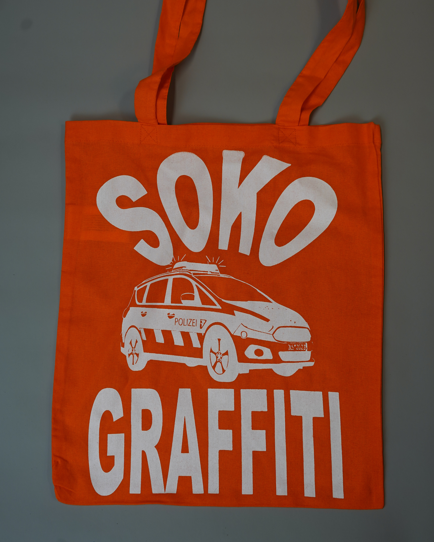 Beutel "Soko Graffiti" - Orange