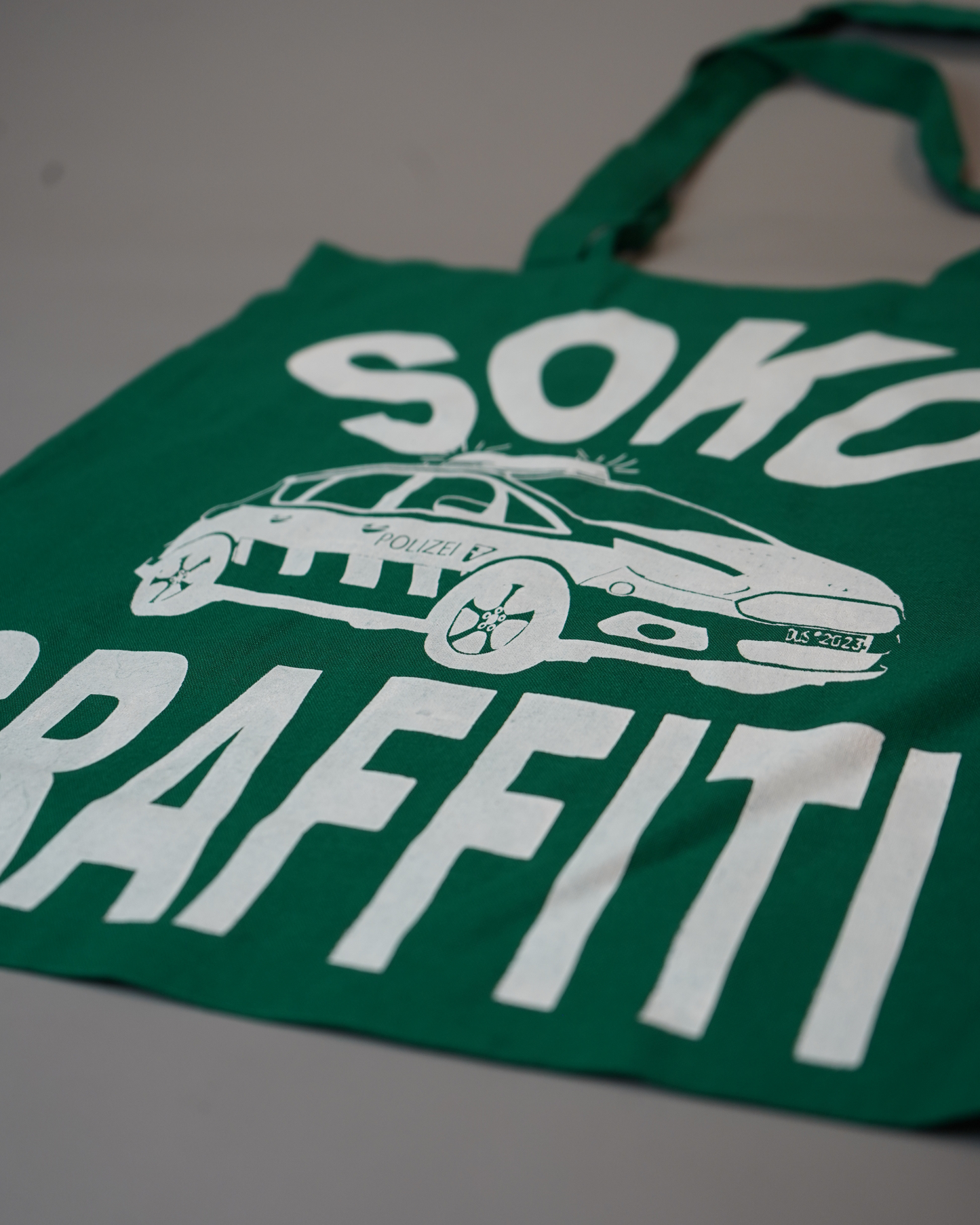 Beutel "Soko Graffiti" - Grün
