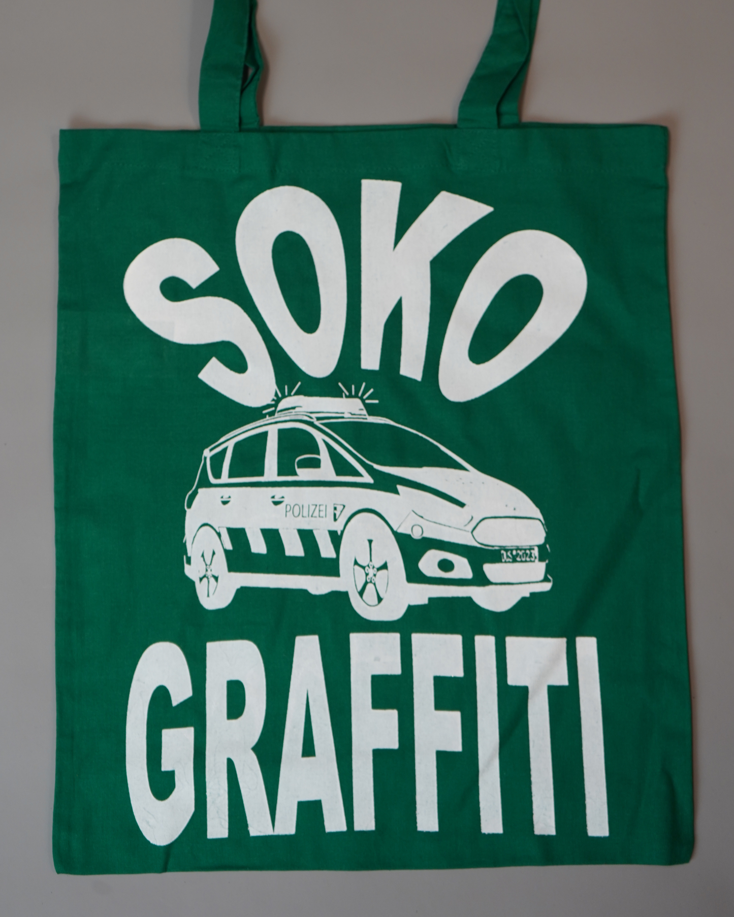 Beutel "Soko Graffiti" - Grün