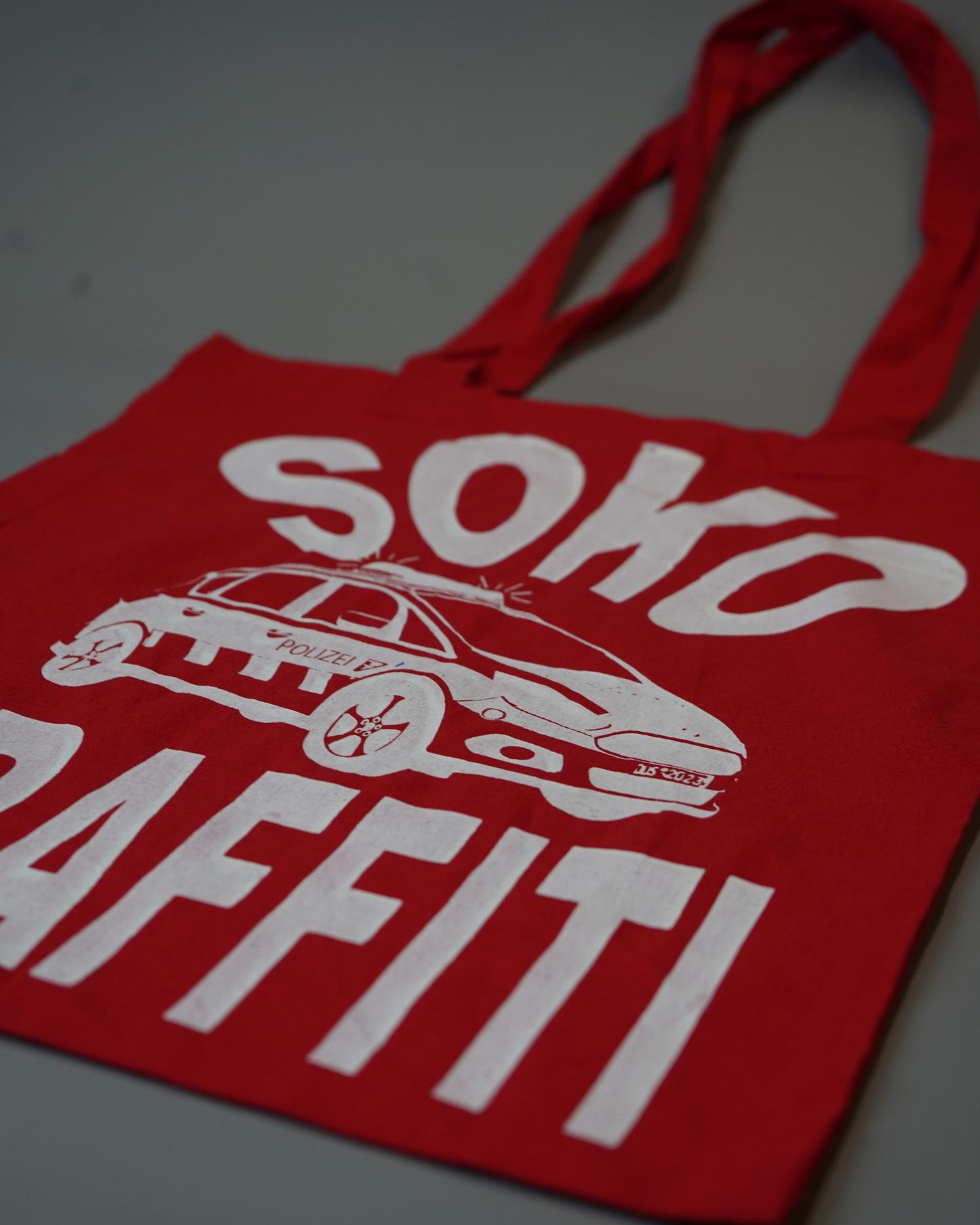 Beutel "Soko Graffiti" - Rot