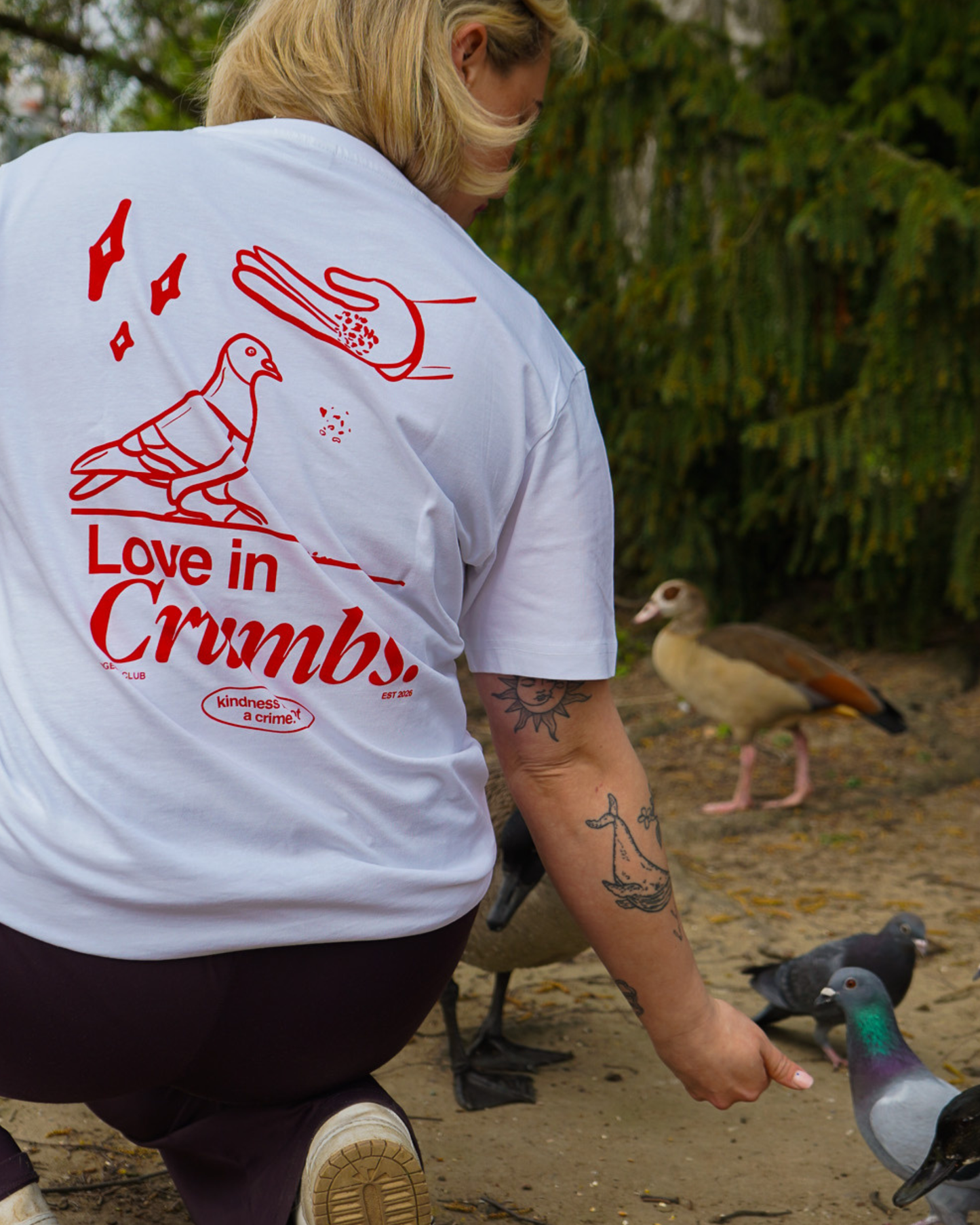 Pigeon Club Shirt – Love in Crumbs - Tauben T-Shirt