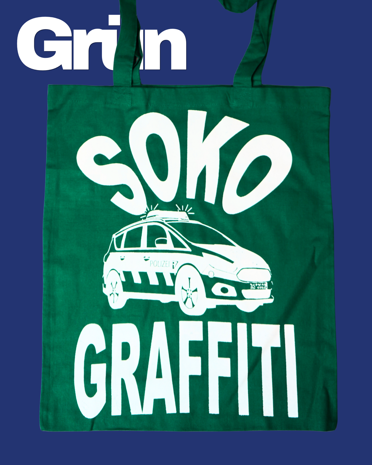 Beutel "Soko Graffiti" - Grün