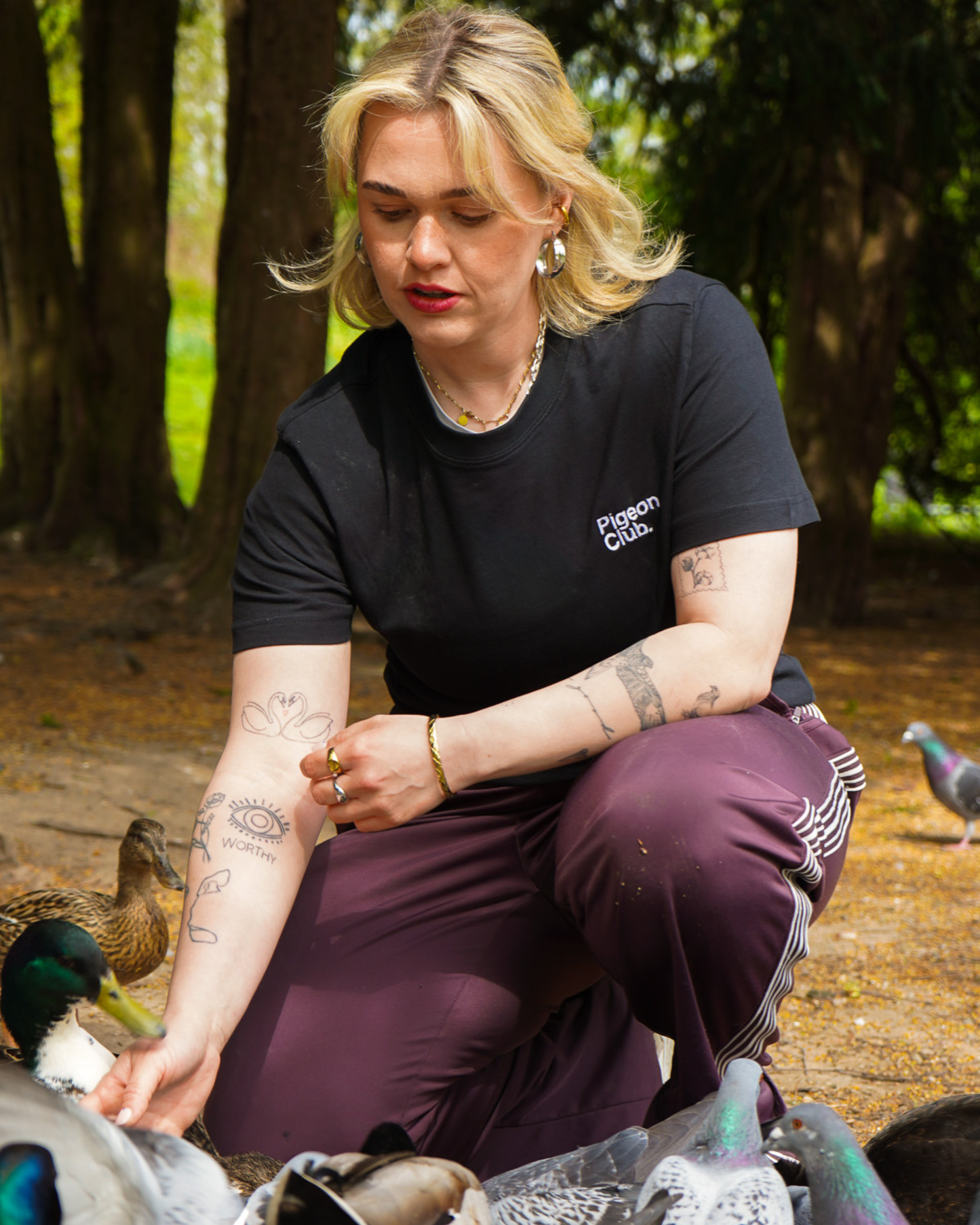 Pigeon Club Shirt – Love in Crumbs - Tauben T-Shirt